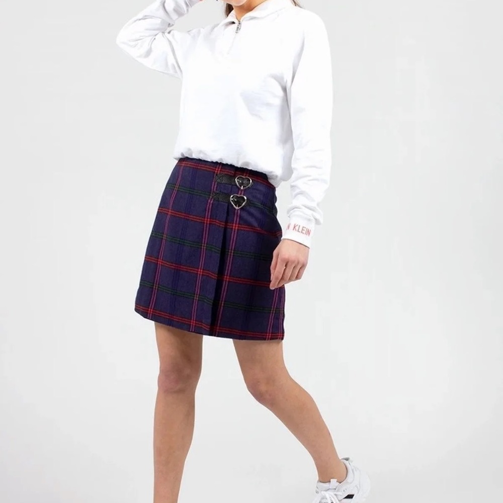 lazy oaf skirt heart details NWT
